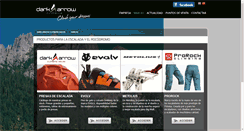 Desktop Screenshot of darkarrowclimbing.com
